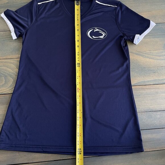 Rare Penn State Linebacker List Ladies V T-Shirt Nittany Lions Medium (F8) - Picture 6 of 8